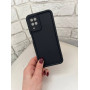 Защитный черный чехол на Samsung A12 5G с усиленными краями